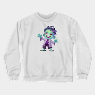 Frankenstein T-shirt Designs for Halloween Crewneck Sweatshirt